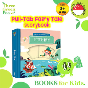 My First Pull-the-tab Fairy Tale Storybook - Peter Pan - Fun & Interactive for Children age 3 and above [B3-4]