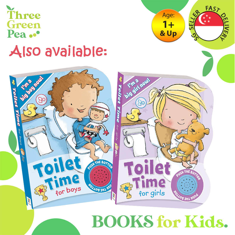Toilet Time for Girls Sound Board Book for Children Early Learning & Development