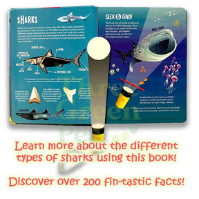 Children Books: Fun n Interactive | Seek and Find Dinosaurs / Sharks | Suitable for Age 5+ | Great Gift Idea
