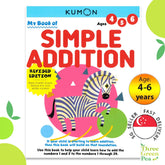 Kumon Math Skills Workbooks - My Book of Simple Addition [Revised Edition]