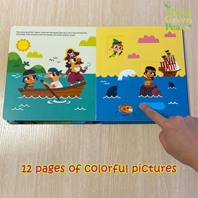 My First Pull-the-tab Fairy Tale Storybook - Peter Pan - Fun & Interactive for Children age 3 and above [B3-4]