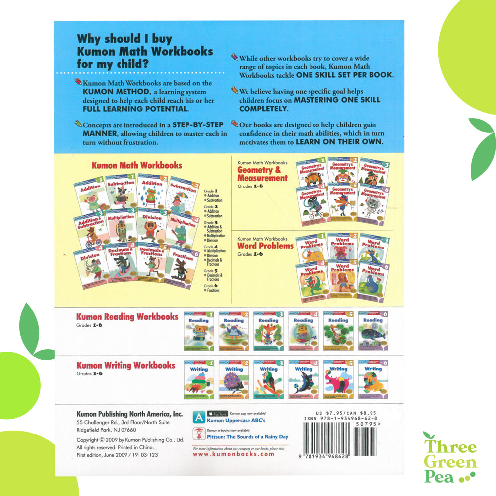 Kumon Reading Workbooks  Grade 3 - READING