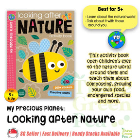 Children Education and Activity Book Being Kind to the World / Helping Save our Animals / Caring for Our Oceans / Looking after Nature Suitable for Age 5 and above