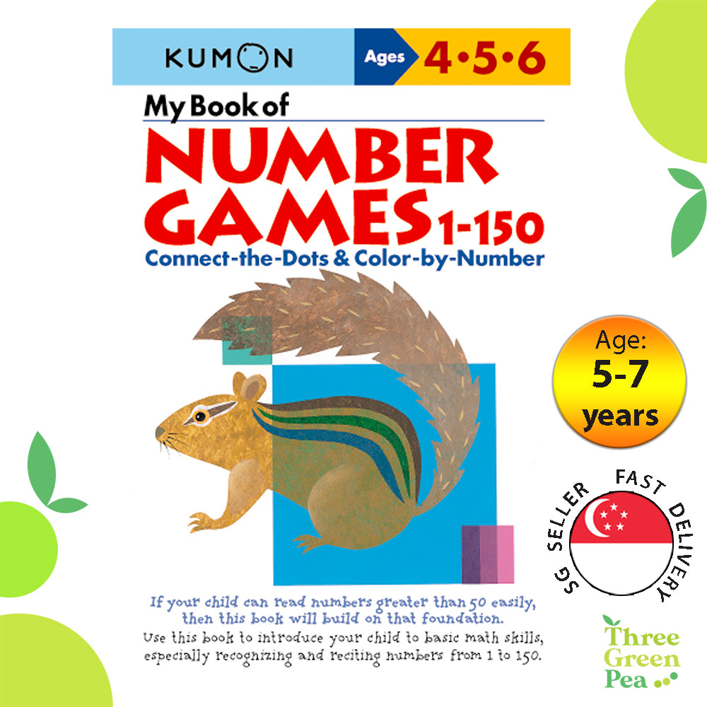 Kumon Workbook - My Book Of Number Games 1-150