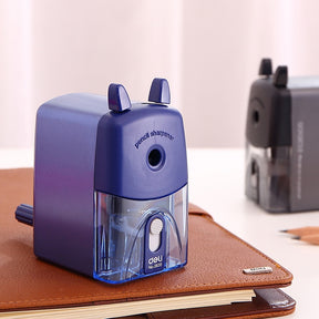 Deli 0635 Rotary Pencil Sharpener | Office Home School Stationery