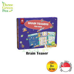 Pinwheel Early Learning Wipe Clean Activity Card Games - Interactive Brain Development Games for Ages 3+ | Brain Teaser/Totally Dotty/Amazing Mazes/Word Search | Great Gift Idea for Children