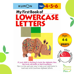 Kumon Verbal Skills Workbook - My First Book Of Lowercase Letters