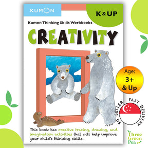 Kumon Thinking Skills Workbook CREATIVITY (K and Up)