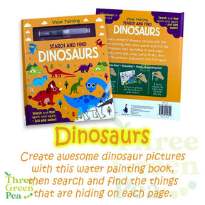 Water Painting for Kids | Search and Find - Dinosaurs / Animals / Under the Sea / Unicorns | Suitable for Age 3 and above | Develop Motor Skills