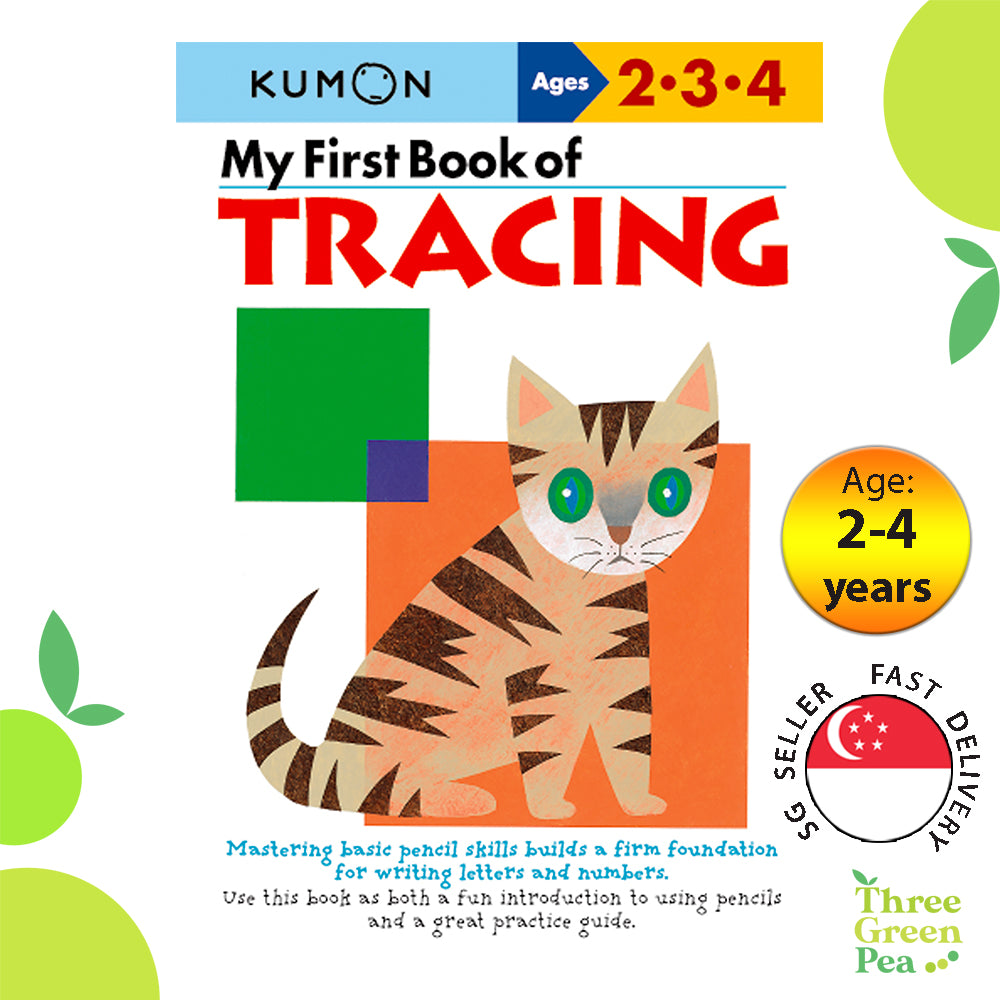 Kumon Basic Skills Workbooks - My First Book Of Tracing [C2-4]