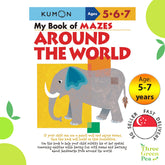 Kumon Basic Skills Workbooks - My Book of Mazes: Around the World