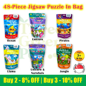 Jigsaw Puzzle In Bag (48 Big Pieces) | Suitable for Ages 3 and Above