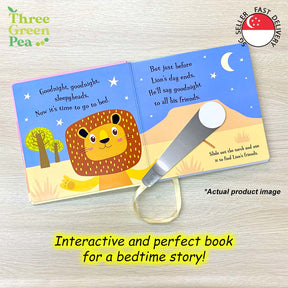 Goodnight Lion - Magic Torchlight Interactive Board Book Children Books Bedtime Story