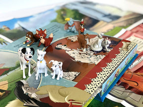 My Busy Book - Disney Tails of Adventures | 10 Figurines, 1 Playmat and 1 Story Board Book | Great Gift Ideas for Children