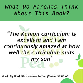 [Original] Kumon Verbal Skills Workbook - My Book Of Lowercase Letters [Revised Edition]