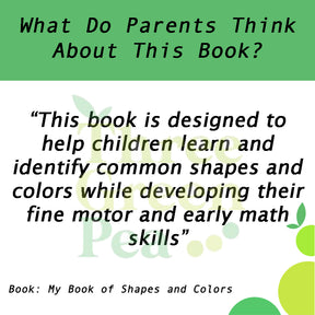 Kumon Math Skills Workbooks - My Book of Shapes and Colors