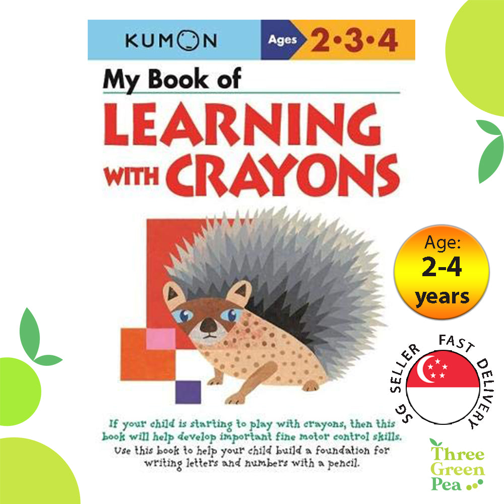 Kumon Basic Skills Workbooks - My Book of Learning with Crayons