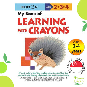 Kumon Basic Skills Workbooks - My Book of Learning with Crayons