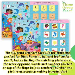 First 100 Things to Count Lift-the-Flap Board Book for Children | Suitable for Ages 1 to 5