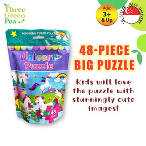 Jigsaw Puzzle In Bag (48 Big Pieces) | Suitable for Ages 3 and Above