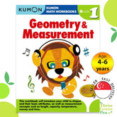 Kumon Math Workbooks Grade 1 - Geometry & Measurement [C1-3]