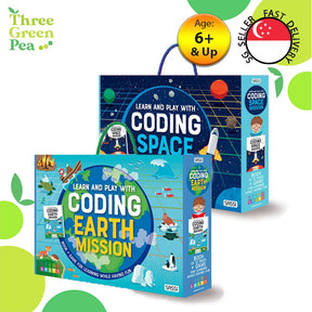 Sassi Fun Learning and Playing with Coding Board Games - Coding Earth or Space Mission