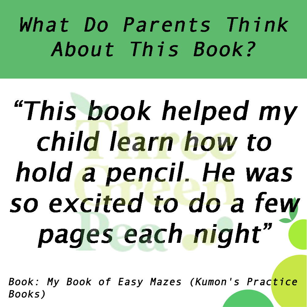 Kumon Basic Skills Workbooks - My Book of Easy Mazes