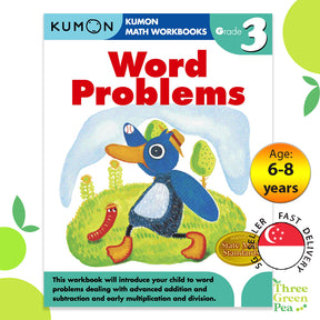 Kumon Math Workbooks Grade 3 WORD PROBLEMS