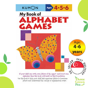 Kumon Verbal Skills Workbooks - My Book of Alphabet Games