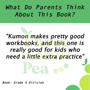Kumon Math Workbooks Grade 4 - Division