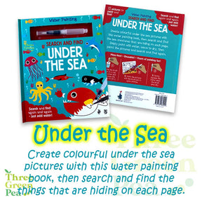 Water Painting for Kids | Search and Find - Dinosaurs / Animals / Under the Sea / Unicorns | Suitable for Age 3 and above | Develop Motor Skills