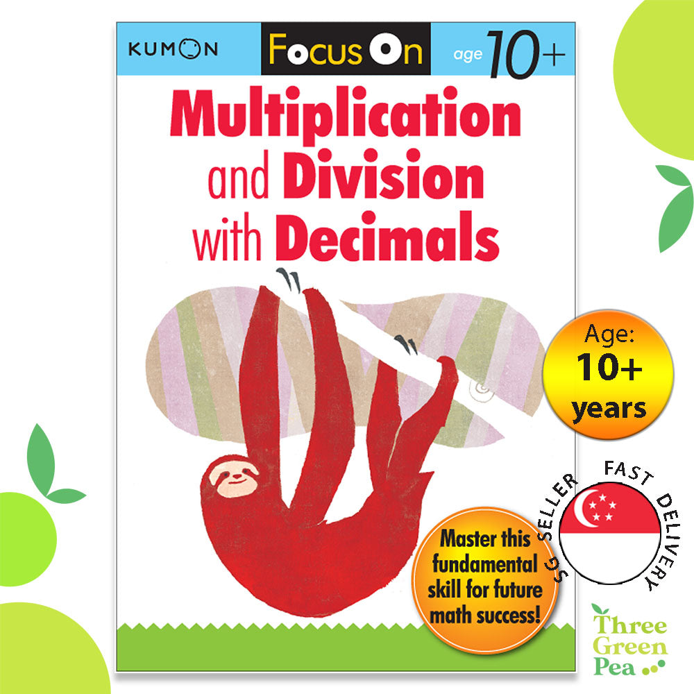 [Original] Kumon Math Workbooks - Focus On - Multiplication and Division with Decimals