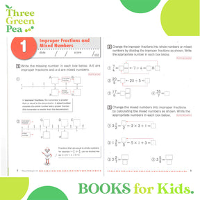 [Original] Kumon Math Workbooks - Focus On - Reducing and Calculating Fractions