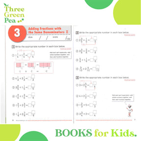 [Original] Kumon Math Workbooks - Focus On - Reducing and Calculating Fractions