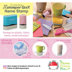 Customised Name Stamp [by XStamper]