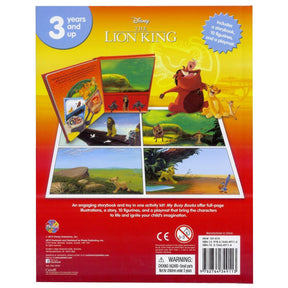 My Busy Book - Disney The Lion King| 10 Figurines, 1 Playmat and 1 Story Board Book Great Gift Ideas for Children [B1-1]