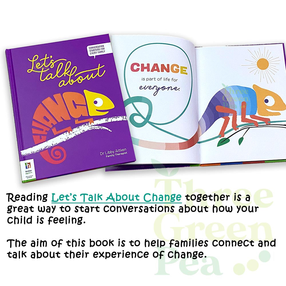 Children Books - Lets Talk About Emotions / Change / Anxiety | Suitable for Ages 5 to 12 yo | Children Development | Early Learning