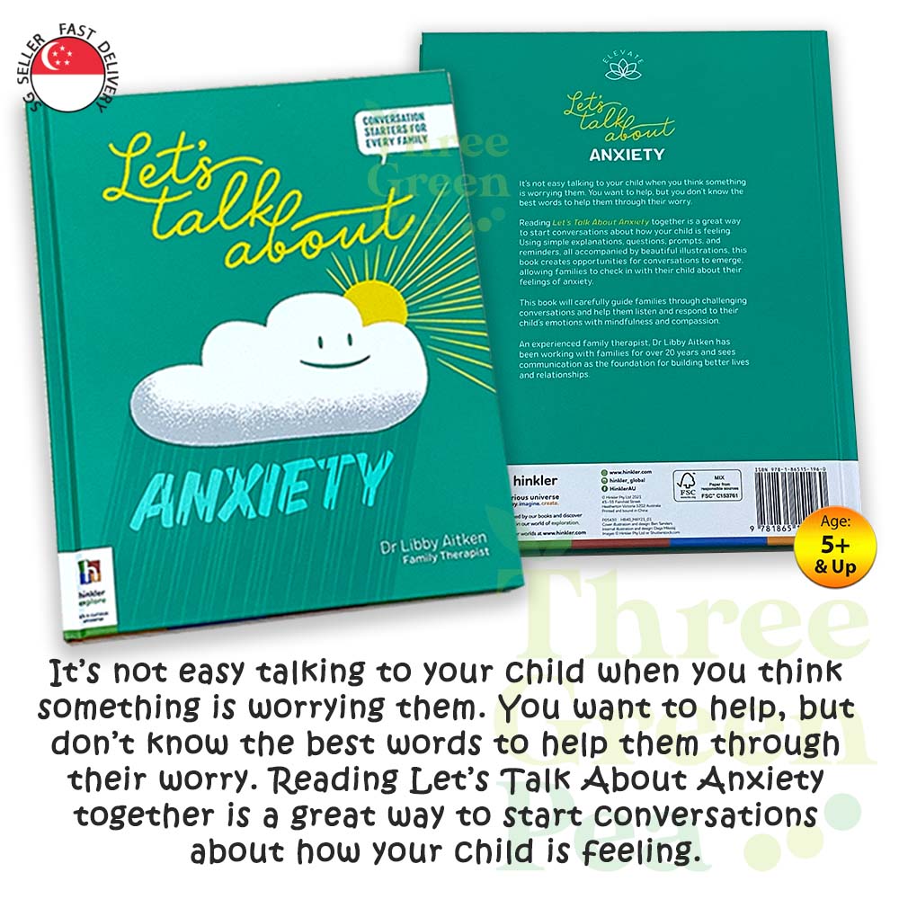 Children Books - Lets Talk About Emotions / Change / Anxiety | Suitable for Ages 5 to 12 yo | Children Development | Early Learning