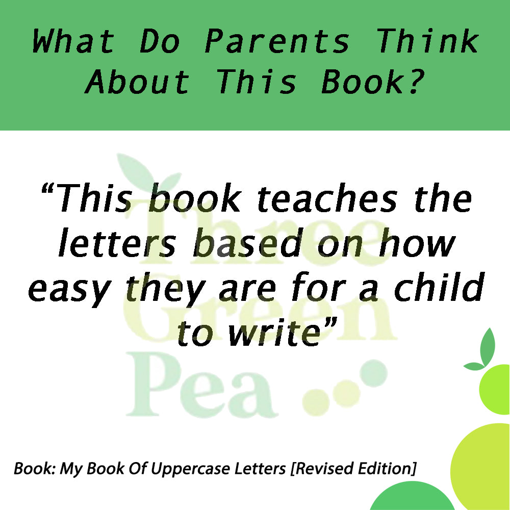 [Original] Kumon Verbal Skills Workbook - My Book Of Uppercase Letters [Revised Edition]