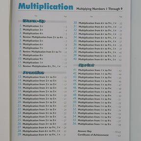 Kumon Speed & Accuracy Math Workbook - Multiplication