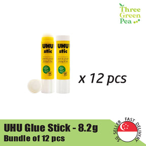 UHU Glue Stick 8.2g [Bundle of 6/12/24] - Art and Craft Supplies
