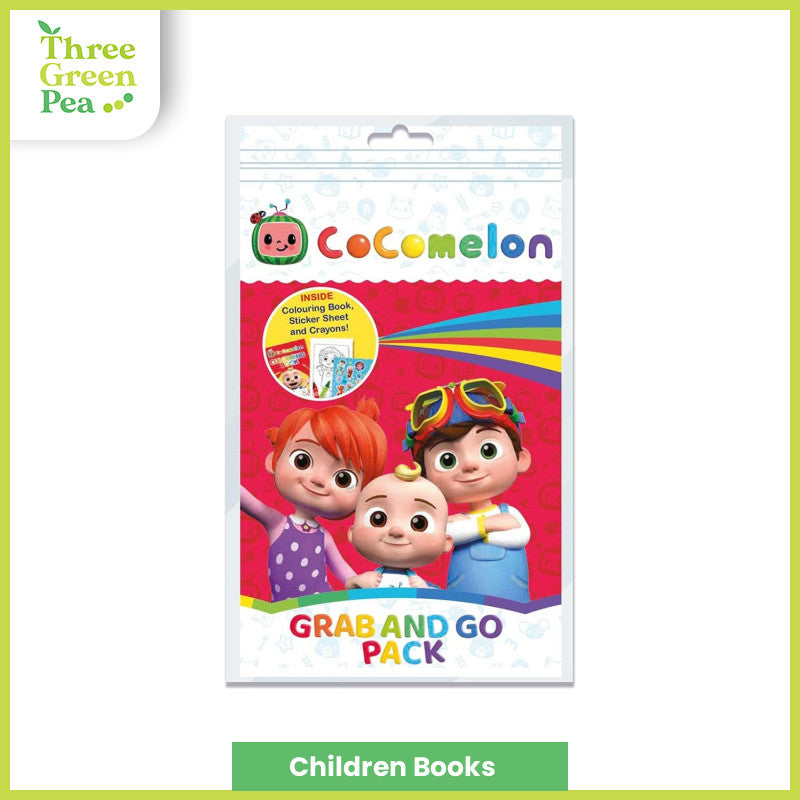 Cocomelon Colouring Activity Set: Grab And Go Activity Pack | Suitable for Kids Age 3 years old and above | Great Party Gift Ideas