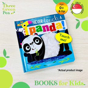 Touch and Feel Book Never Touch a Panda Children Board Book for babies [B1-1]