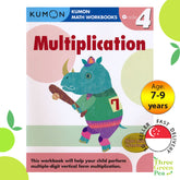 Kumon Math Workbook - Grade 4 Multiplication