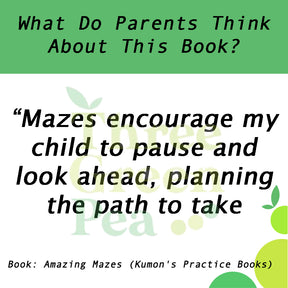 Kumon Basic Skills Workbooks - Amazing Mazes [C2-5]