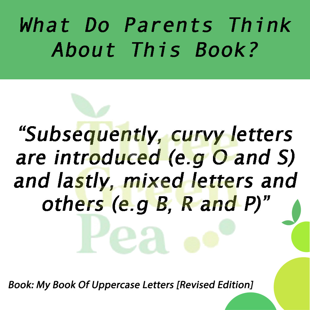 [Original] Kumon Verbal Skills Workbook - My Book Of Uppercase Letters [Revised Edition]