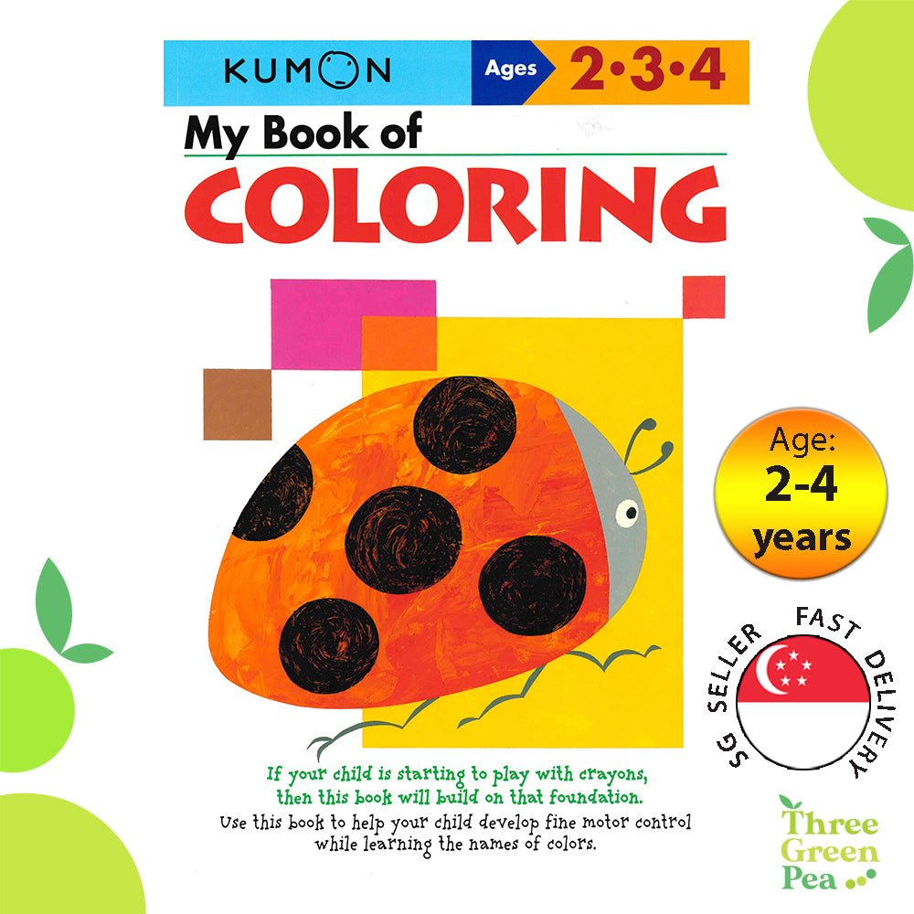 Kumon Basic Skills Workbooks - My Book Of Coloring