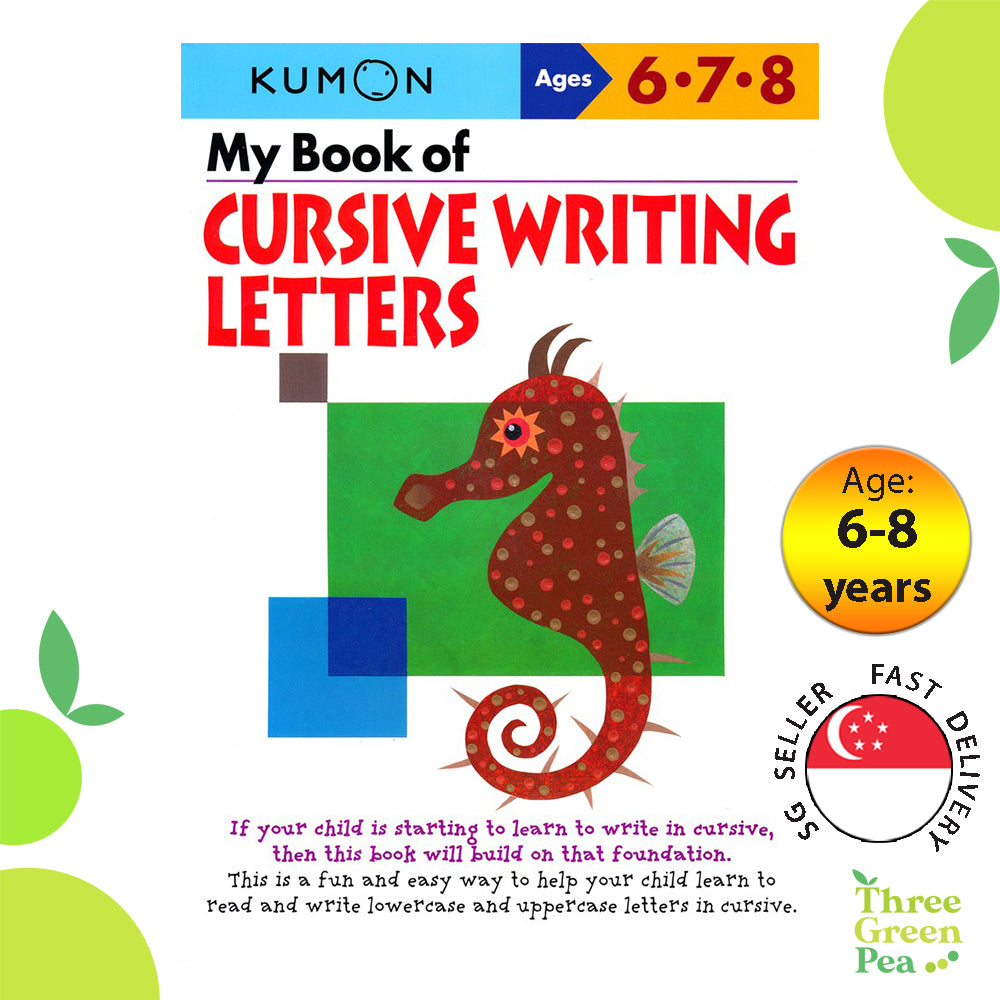 Kumon Workbook - My Book Of Cursive Writing Letters