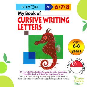 Kumon Workbook - My Book Of Cursive Writing Letters