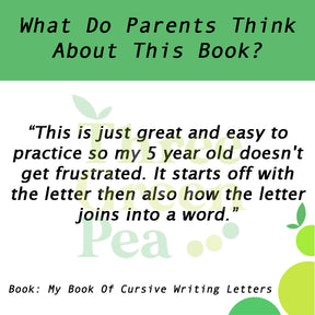 Kumon Workbook - My Book Of Cursive Writing Letters